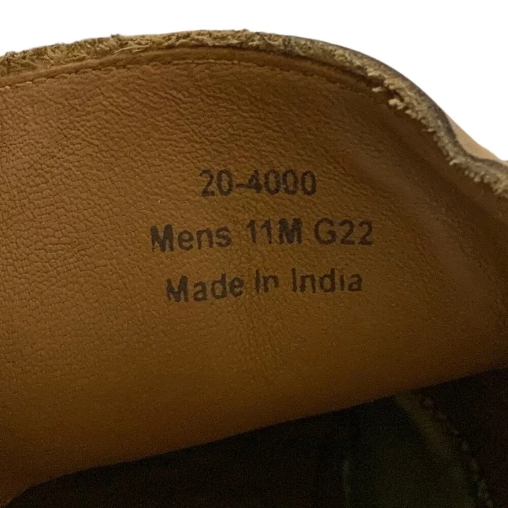 Johnston & Murphy Hennings Cap Toe Oxfords Mens 11M Brown Leather TruFoam Sole - Picture 7 of 11
